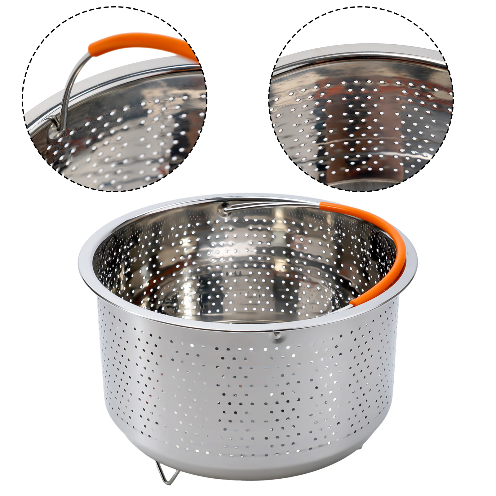 Stainless Steel Steamer Basket – Instant Pot Pressure Cooker recenzja i cena