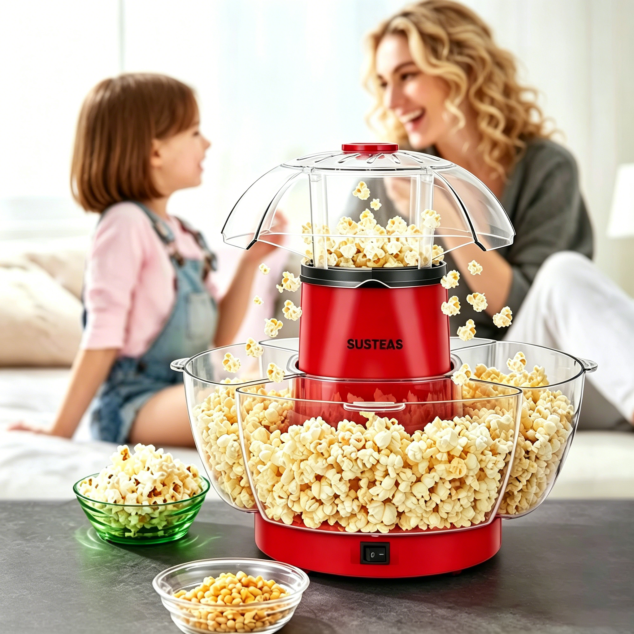 1200W Electric Hot Air Popcorn – Air Popcorn Maker recenzja i cena