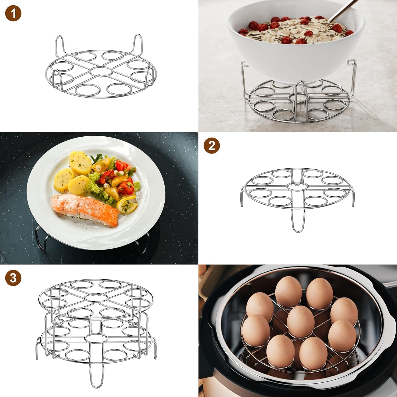 Stainless Steel Egg Steamer Ra – Instant Pot Pressure Cooker recenzja i cena