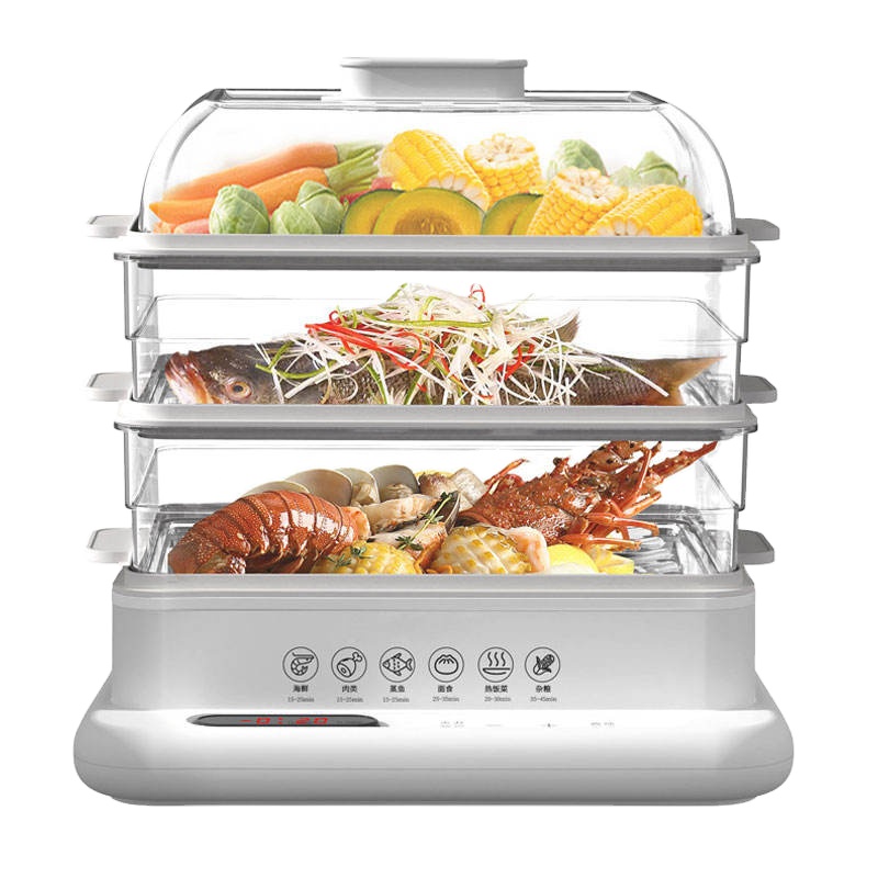 34L 800W Electric Steamer - 3- – Kitchen Appliances Wholesale recenzja i cena