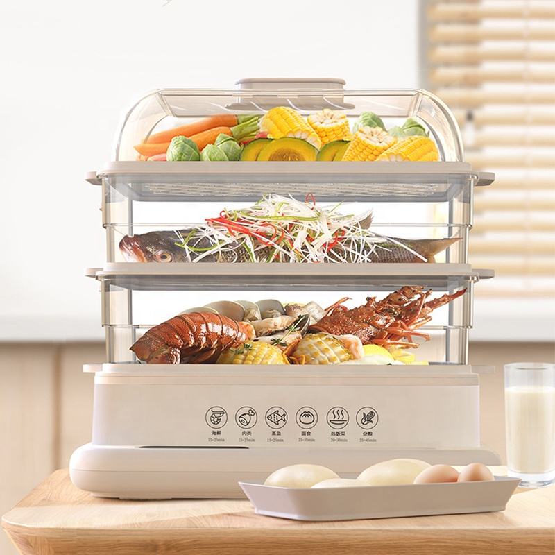 34L 800W Electric Steamer - 3- – Kitchen Appliances Wholesale recenzja i cena