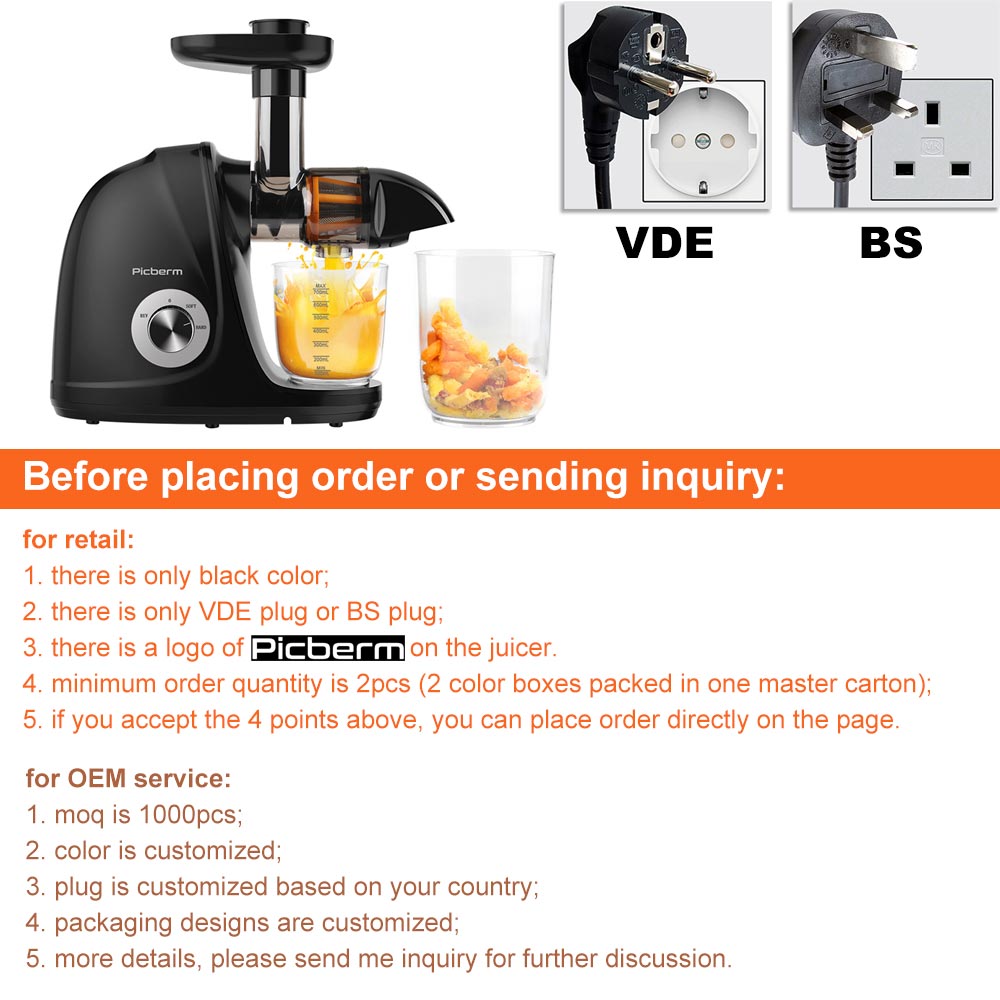 2026-Black Horizontal Slow Jui – Kitchen Appliances Wholesale recenzja i cena