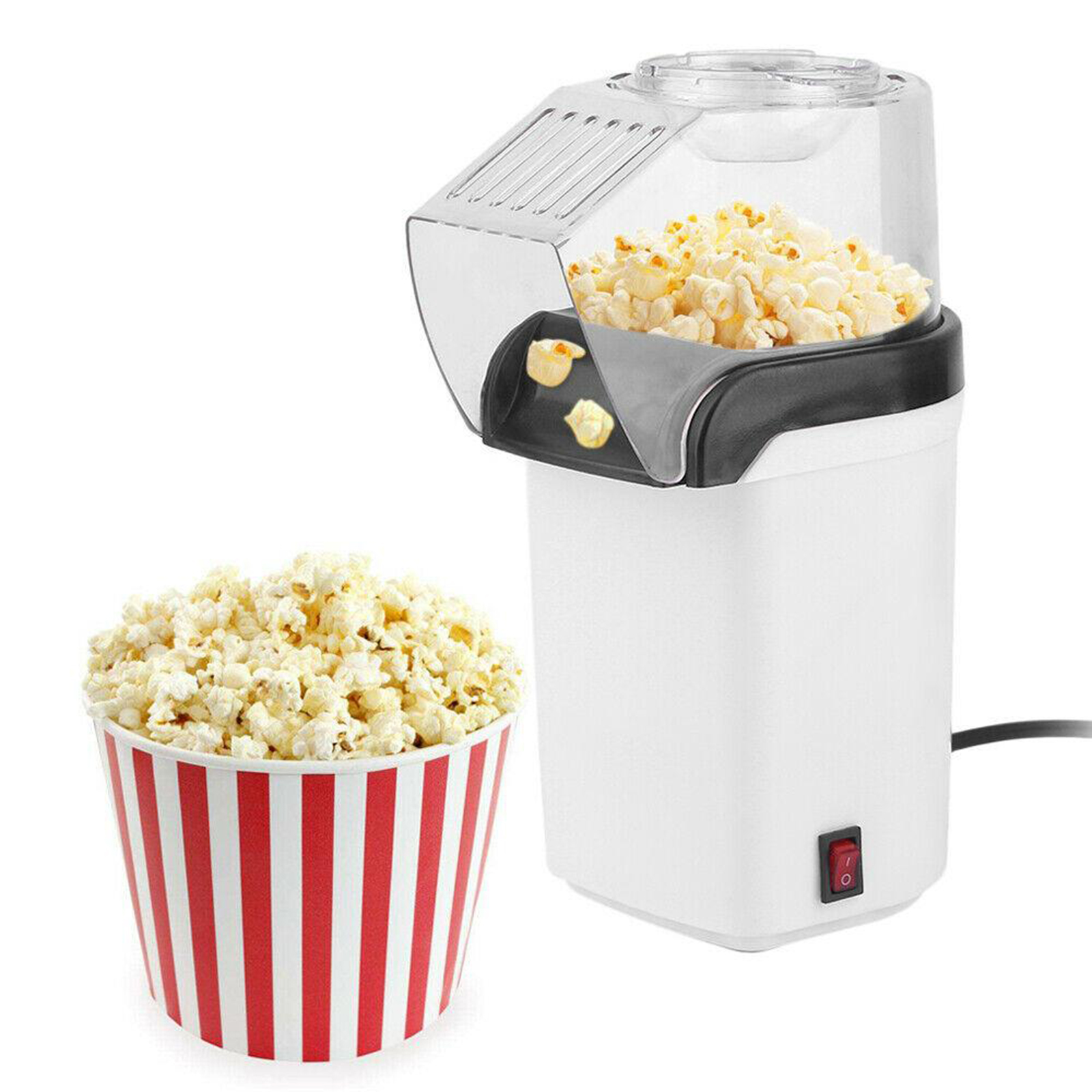 Automatic Oil free Hot Air Pop – Air Popcorn Maker recenzja i cena