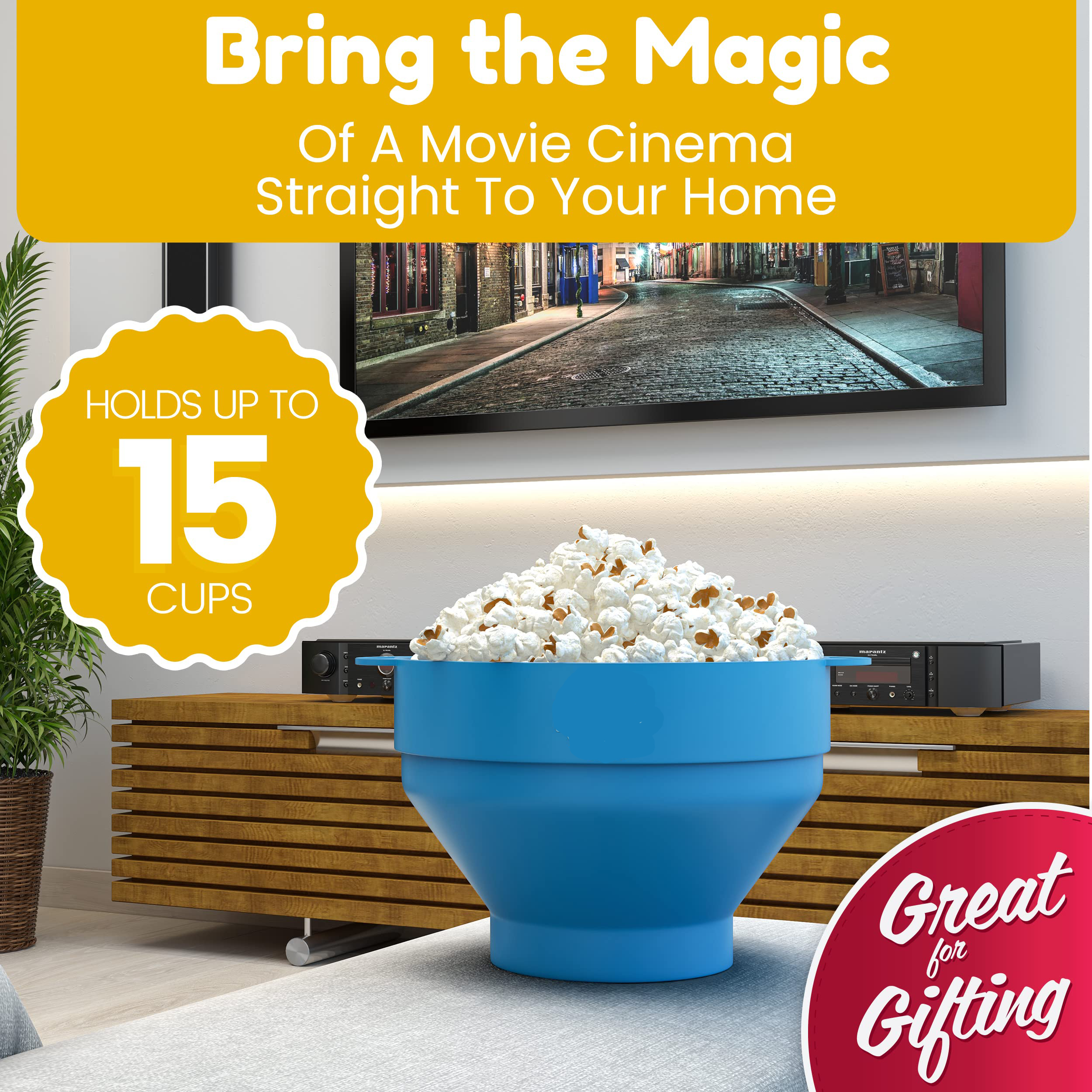 Microwave Silicone Popcorn Pop – Air Popcorn Maker recenzja i cena