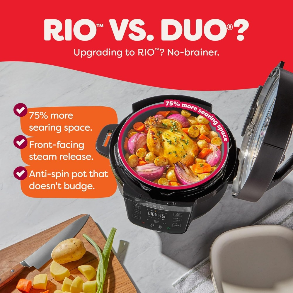 Instant Pot 4QT RIO Mini 7-in- – Instant Pot Pressure Cooker recenzja i cena