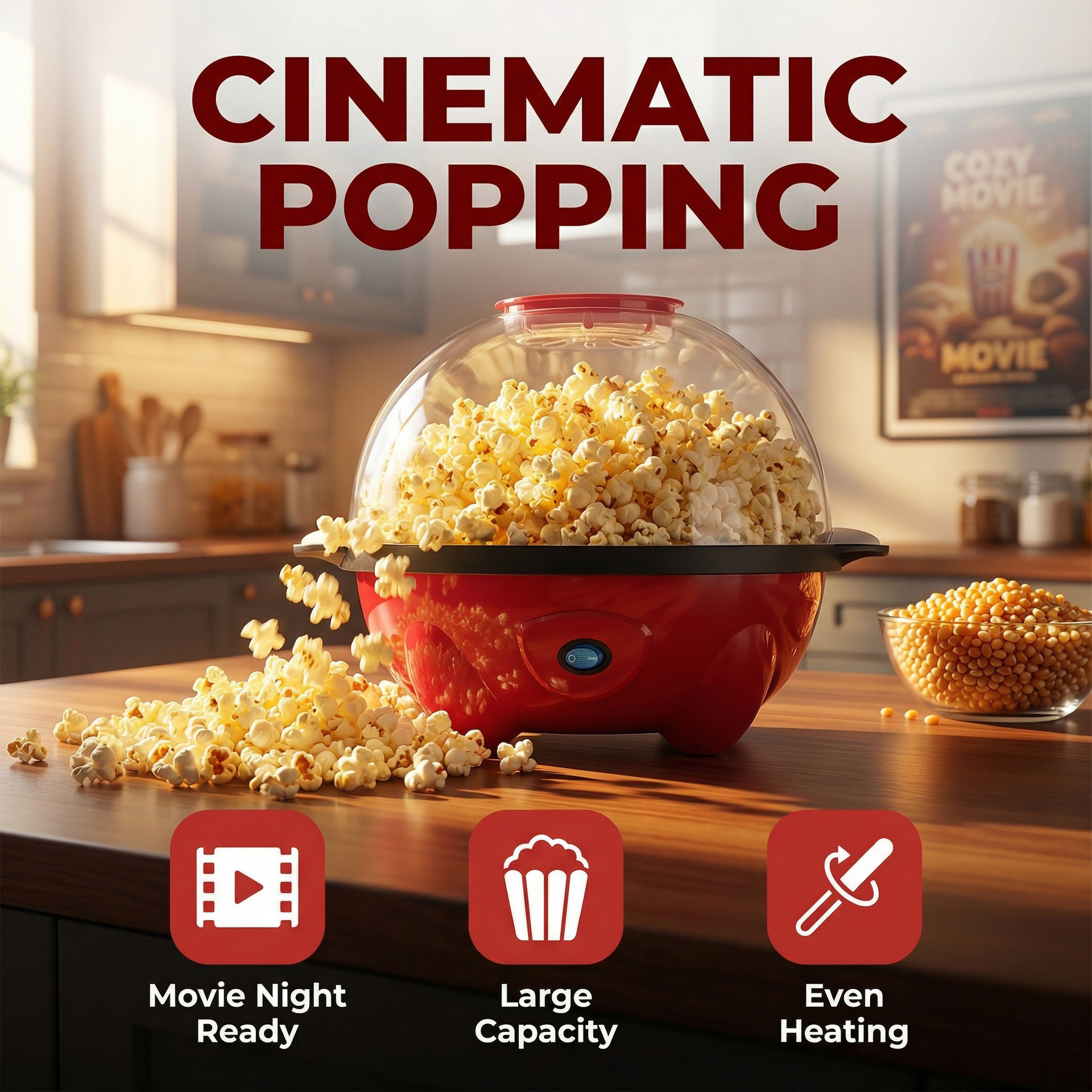 Export European Standard House – Air Popcorn Maker recenzja i cena