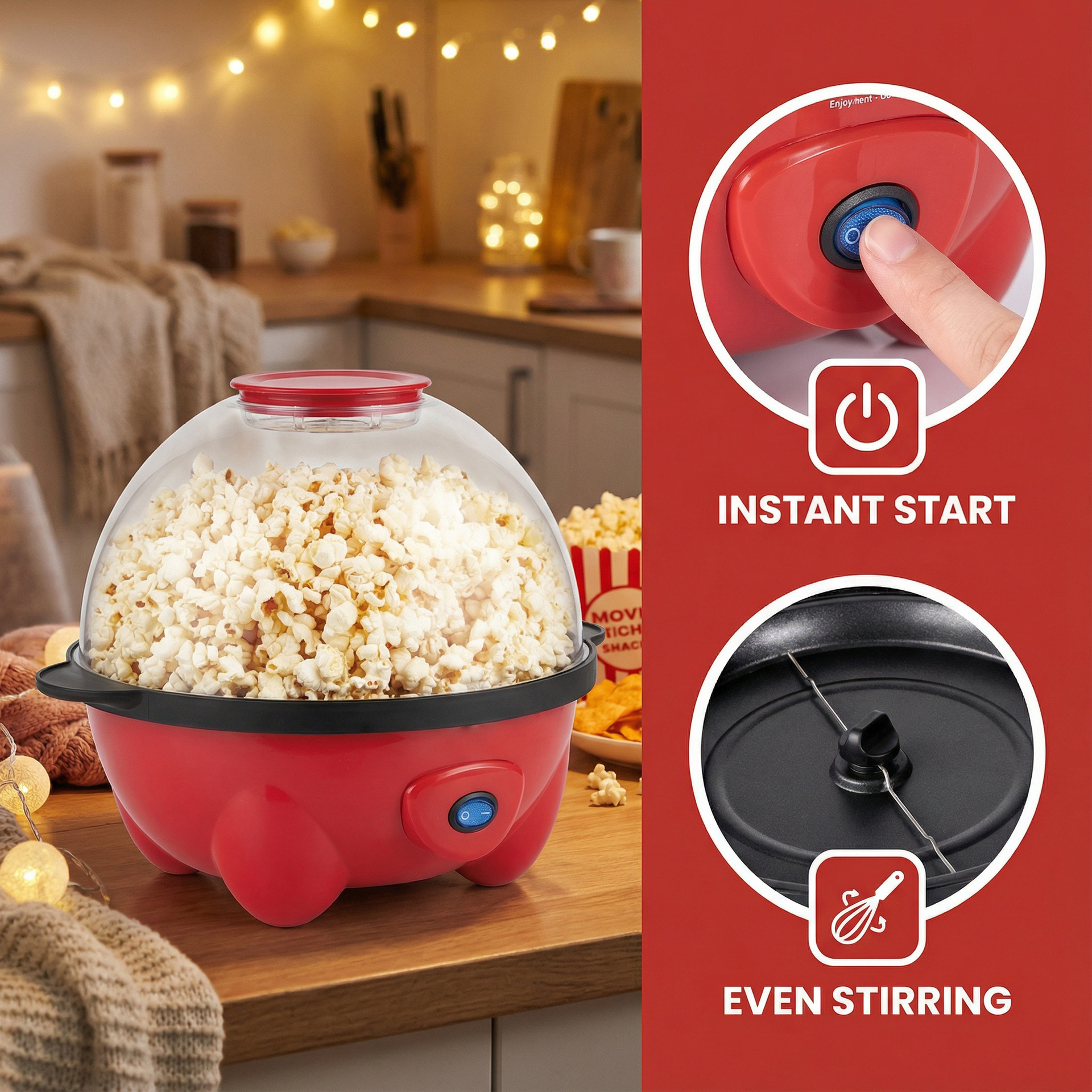 Export European Standard House – Air Popcorn Maker recenzja i cena