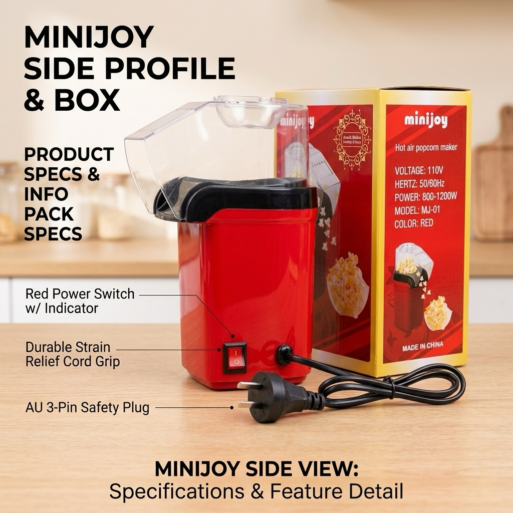 Mini popcorn maker Hot Air Pop – Air Popcorn Maker recenzja i cena