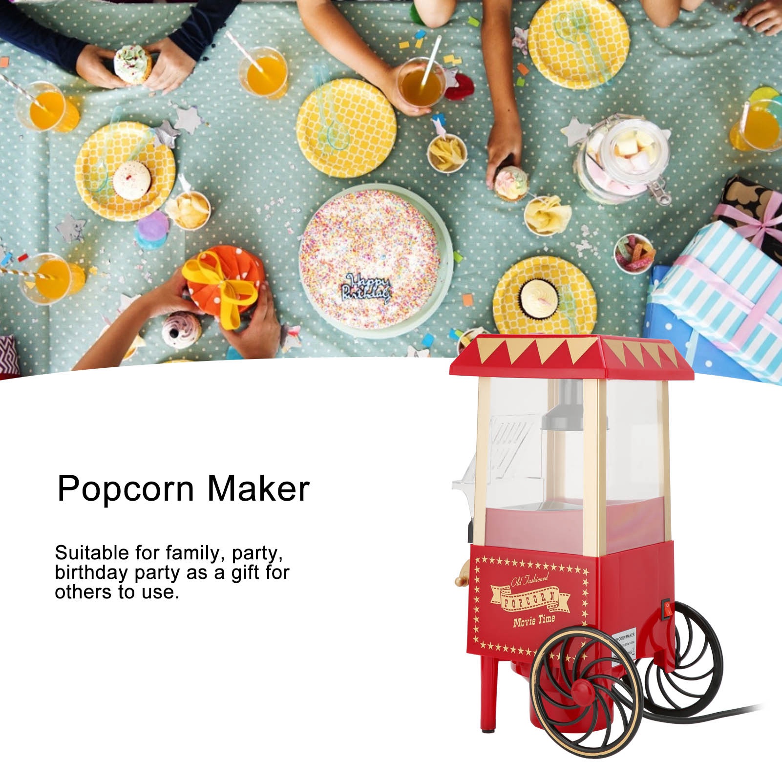 Automatic Popcorn Popper Popco – Air Popcorn Maker recenzja i cena