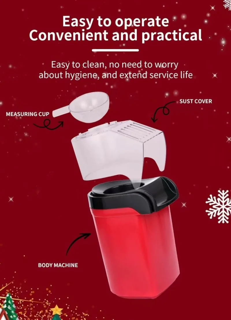 Popcorn Machine High Popping R – Air Popcorn Maker recenzja i cena