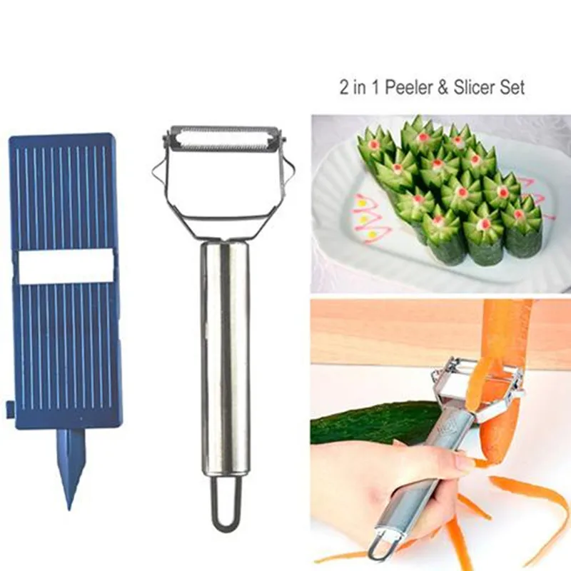 2 in 1 Peeler Slicer Set Kitch – Kitchen Appliances Japan recenzja i cena